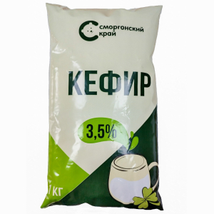 Кефир 3,5% п/эт пакет